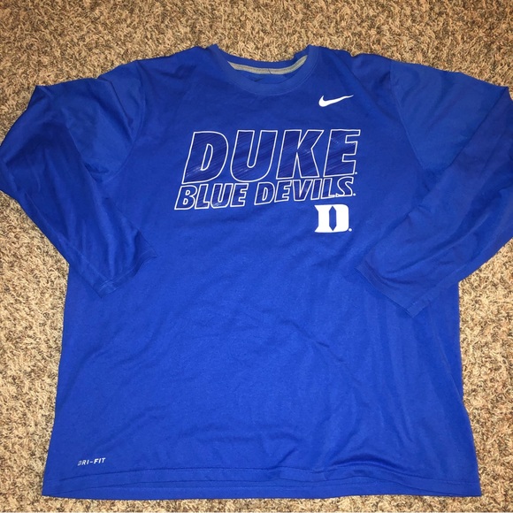 Nike Other - Duke University Long Sleeve T-Shirt